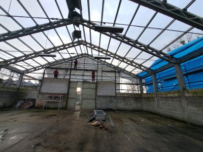  / 10.  Budowa stacji  badwczo-dydaktycznej Grzmiąca