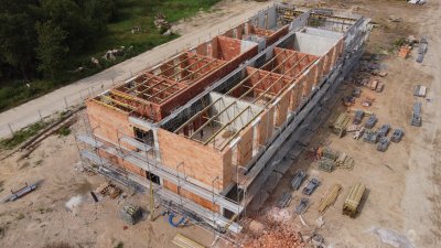  / 30. Budowa stacji  badwczo-dydaktycznej Grzmiąca - 23 sierpnia 2024