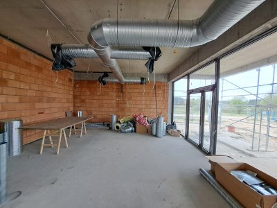  / 39. Budowa stacji  badwczo-dydaktycznej Grzmiąca - 18 kwietnia 2025