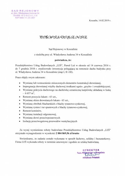  / 5 2018-12-07 Sąd rejonowy dach CAŁOŚĆ